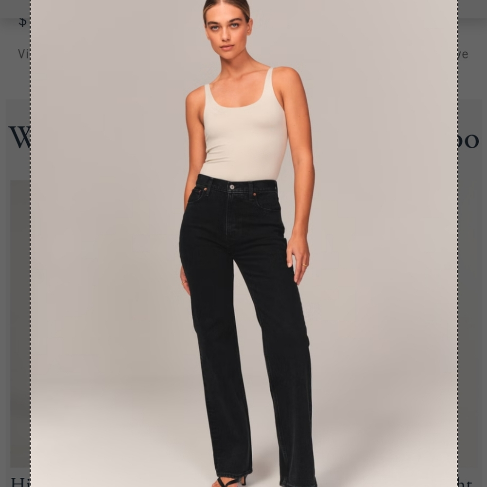 Abercrombie & Fitch Black Women's Jeans